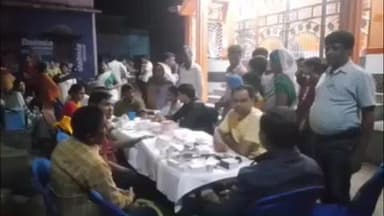 बरहेट: पचकठिया दुर्गा मंदिर के पास फाइलेरिया उन्मूलन के तहत नाइट ब्लड सर्वे शिविर में पहुंचे सीएस