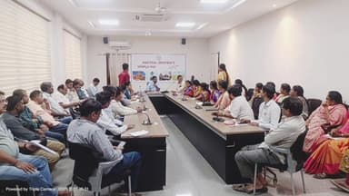 జగిత్యాల: వివిధ అభివృద్ధి పనుల పై సమీక్షించి న జిల్లా అదనపు కలెక్టర్ లోకల్ బాడీస్ బి. రాజ గౌడ్