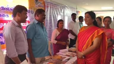 காளையார்கோவில்: மாபெரும் தமிழ்க் கனவு” நிகழ்ச்சி காளையார்கோவில் புனித மைக்கேல் கல்லூரியில் நடைபெற்றது