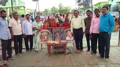 तिरोडा: कार्तिक पौर्णिमा निमित्त सातोना येथे ग्रामीण सांस्कृतिक कला महोत्सवाचे मोठ्या उत्साहात आयोजन