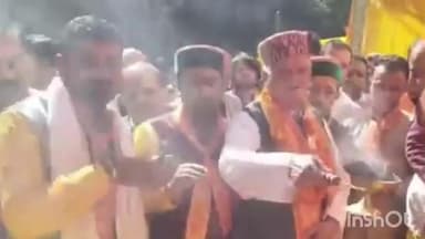 चौपाल: नेरवा स्थित ओल्ड बस स्टैंड में नव निर्मित मंदिर में लंकड़ वीर महाराज की मूर्ति स्थापित, क्षेत्र के हजारों लोग रहे मौजूद