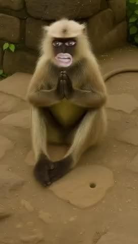 🙉परेशान है बंदर😁😁😁#monkey #funny #comedy #shorts #bhojpurisaan8911#