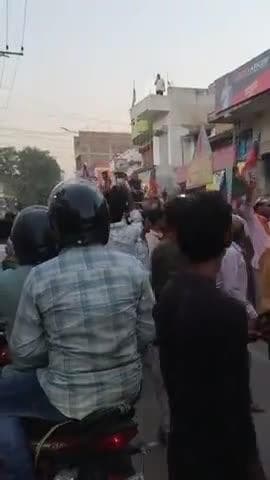 makhdumpur road show nda party chirag paswan and rani kumari