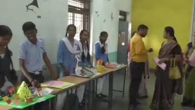 उदयपुर धरमजयगढ़: नटवर स्कूल में जिला और जोन स्तरीय पश्चिम भारत विज्ञान मेला शुरू, नवाचार और वैज्ञानिक सोच को प्रोत्साहन देने का उद्देश्य