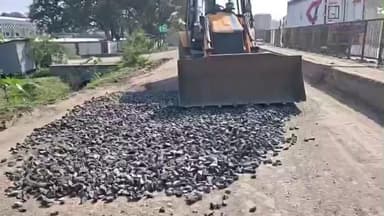 આમોદ: આમોદના NH-64 પર પ્રજાના પૈસાનું પાણી! જવાબદારો ક્યાં છે?