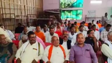 बारा: श्री गंगा धाम डेरी पांडर में भाजपा कार्यकर्ताओं की कामकाजी बैठक संपन्न, पंचायत चुनाव की रणनीति पर चर्चा की गई