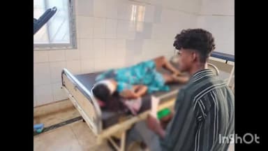 गोपीकांदर: छतरचुआं के पास कोयला हाईवा के चकमा देने से बाइक सवार गिरा, युवती घायल