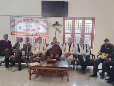 नमहोल: नमहोल में पेंशनरों की मांगों को लेकर हुई बैठक, लंबित डीए भुगतान की उठी मांग