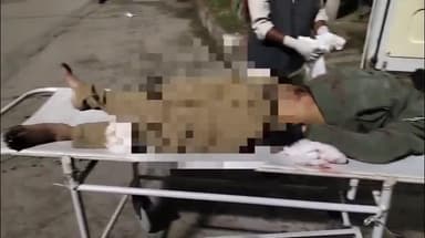 बारुन: गेमन पुल के समीप हुई सड़क दुर्घटना में युवक घायल, चिकित्सकों ने किया रेफर