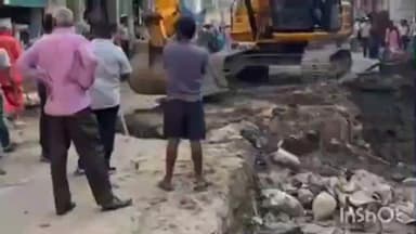 कहरा: चुनाव खत्म होते ही बंगाली बाजार रेल ओवरब्रिज का काम फिर शुरू, लोगों में उत्साह