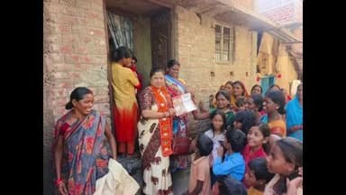 पांकी: भाजपा नेत्री लवली गुप्ता ने सरईया ग्राम में आजीविका बहनों के साथ बैठक कर भाजपा के पक्ष में मतदान करने की अपील की