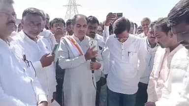 घनसावंगी: श्रद्धा एनर्जी इन्फ्रा प्रा ली.(बागेश्वरी) साखर कारखान्यावर शेतकरी संघटनेचा मोर्चा: राजू शेट्टी यांचा मोबाईलवरून मार्गदर