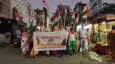 রামপুরহাট ১: বন্দেমাতরম গৌরব যাত্রা অনুষ্ঠিত হলো বীরভূমের রামপুরহাট শহরে