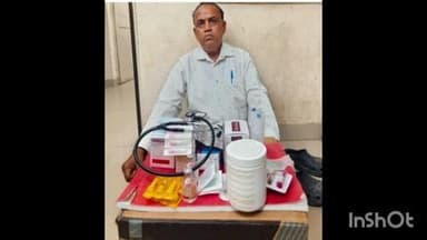 ભિલોડા: જિલ્લા એલ.સી.બી પોલીસે શામળાજીના પાલ્લા ગામે ડિગ્રી વગરના ડોકટરને ઝડપ્યો