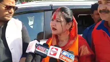 बड़ा मलेहरा: बड़ामलहरा: भाजपा प्रदेश संगठन मंत्री अर्चना गुड्डू सिंह की सेवा संकल्प यात्रा का भाजपाइयों ने किया स्वागत