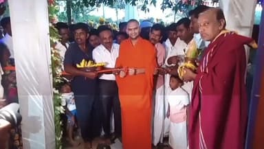 ಶಿರಾ: ತಿರುಮಲ ದೇವರ ಹಳ್ಳಿಯಲ್ಲಿ ನಂಜಾವಧೂತ ಸ್ವಾಮೀಜಿ ಅವರಿಂದ ವೀರಾಂಜನೇಯ ಸ್ವಾಮಿ ದೇವಸ್ಥಾನ ಉದ್ಘಾಟನೆ