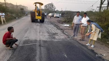 तखतपुर: बिलासपुर संभाग में 98 किमी सड़क की मरम्मत जारी, 26 किमी में कार्य पूर्ण, पीडब्ल्यूडी ने तेज किया मरम्मत का काम