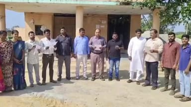 హత్నూర: హత్నూర మండల వ్యాప్తంగా వందేమాతరం 150 వసంతాల వేడుకలు, పాల్గొన్న డిప్యూటీ తహసిల్దార్ దావూద్