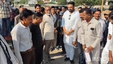 गुलाबगंज: गुलाबगंज मंडी का विधायक ने किया निरीक्षण, किसानों ने सप्ताह में दो दिन मंडी खोलने की मांग की