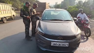 गोपीकांदर: गोपीकांदर पुलिस ने गोपीकांदर में चलाया सघन वाहन जांच अभियान