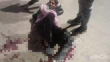 हाई कोर्ट गेट नंबर 3 के पास अज्ञात वाहन की ठोकर से बाइक चालक का पैर टूटा, डायल 112 से सिम्स अस्पताल पहुंचाया गया