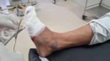 संदेश: खनगांव के समीप पटना जिला निवासी व्यक्ति सड़क दुर्घटना में जख्मी, वोट देने के बाद जा रहा था घर