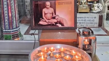 शाढ़ौरा: शाढ़ौरा में नगर गौरव मुनि श्री अरजित सागर महाराज का 15वां दीक्षा दिवस भक्ति भाव से मनाया गया