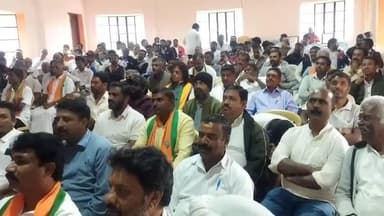 குன்னூர்: குன்னூர் IMA ஹாலில், வாக்கு சாவடி நிலை முகவர்கள் - சட்டமன்ற தொகுதி பயிலரங்கம்