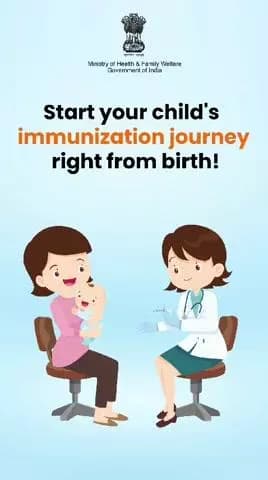 #Immunization | Give your child the best start in life!
Ensure their immunization journey begins at birth with these essential vaccines.