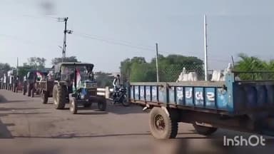 કુંકાવાવ: વડિયા ખાતે કિસાન આક્રોશ યાત્રા ભવ્ય રીતે પસાર થઈ