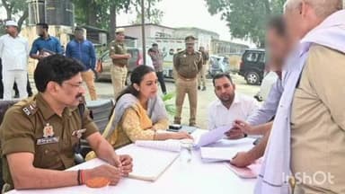 सिकंंदराबाद: डीएम एवं एसएसपी बुलन्दशहर ने थाना समाधान दिवस पर थाना ककोड़ परिसर में सुनी जनसमस्याएं