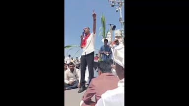 माजलगाव: माजलगावच्या छत्रपती संभाजी महाराज चौकात रास्ता रोको केल्याने अनेक शेतकऱ्यांवर गुन्हे दाखल