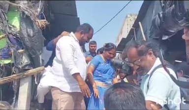 నగరంలో వర్ధమంపు ప్రాంతాలను పరిశీలించిన తెలంగాణ రాష్ట్ర జాగృతి అధ్యక్షురాలు కవిత, ప్రభుత్వం ఆదుకోవాలని డిమాండ్