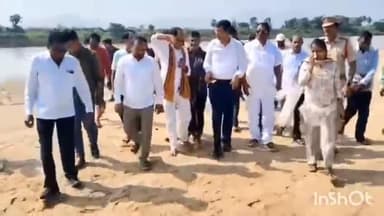 నరసన్నపేట: శ్రీముఖలింగంలో బాలియాత్ర నిర్వహించనున్న నేపథ్యంలో ఏర్పాట్లు పరిశీలించిన కలెక్టర్ స్వప్నిల్ దినకర్ పుండ్కర్,MLA రమణమూర్తి