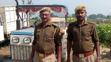 ओबरा: खनिज विभाग और थाना जुगैल पुलिस की संयुक्त कार्रवाई में बालू लदा ट्रैक्टर-ट्रॉली किया गया सीज़