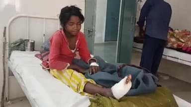 नरसिंहपुर: स्कूल से लौटते समय सड़क पार कर रही छात्रा को अज्ञात वाहन ने टक्कर मारी, अस्पताल में भर्ती