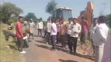 कोटड़ा: कोटड़ा में जल जीवन मिशन कार्य का ग्रामीणों ने किया विरोध, हर घर जल योजना में भेदभाव का आरोप लगाया