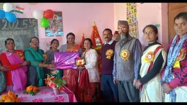 कांडा: अखिल भारतीय शिक्षण संस्थान द्वारा सप्तशक्ति संगम कार्यक्रम का आयोजन सरस्वती शिशु मंदिर कांडा में किया गया