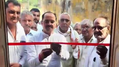 चिड़ावा: घंडावा में पेयजल किल्लत होगी दूर, भाजपा नेता राजेश दहिया ने नवनिर्मित नलकूप का किया उद्घाटन