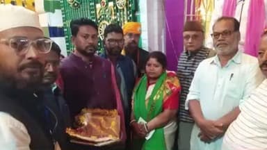 कटकमसांडी: ललिता देवी ने दरगाह पर चादरपोशी कर शांति और समृद्धि की कामना की