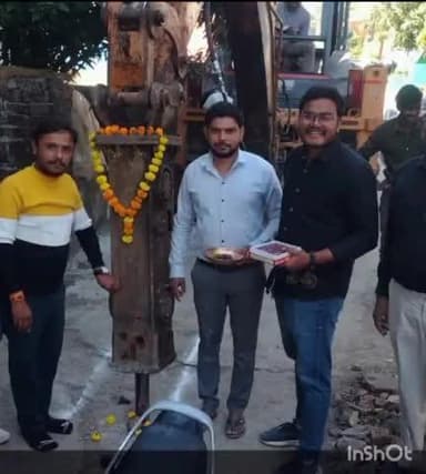 तराना: तराना वार्ड 15 में जल संकट से निपटने हेतु नवीन अमृत 2.0 नल जल योजना का भूमि पूजन