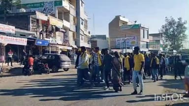 ग्यारसपुर: आदिवासी महिला से मारपीट, न्याय की गुहार लेकर थाने पहुंचे कई आदिवासी