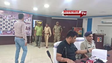 পুরুলিয়া জেলা পুলিশ সুপারের সাংবাদিক বৈঠক