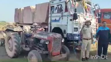 सरमथुरा: नादनपुर थाना पुलिस ने अवैध खनन को लेकर की बड़ी कार्रवाई, मशीन और ट्रक किया ज़ब्त