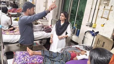 ଧର୍ମଶାଳା: କଟକ ବଡ ମେଡିକାଲରେ ରୋଗୀଙ୍କ ସ୍ଵାସ୍ଥ୍ୟ ଅବସ୍ଥା ପଚାରି ବୁଝିଲେ ଧର୍ମଶାଳା ନାରୀନେତ୍ରୀ ସ୍ମୃତିରେଖା ପହି