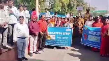 मांगरौल: सीसवाली में मतदाता जागरूकता के तहत हुआ वोट बारात का आयोजन