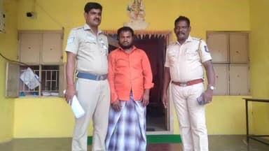 கண்டச்சிபுரம்: அரகண்டநல்லூர் ரயில்வே நிலையம் அருகே CL பேருந்து நடத்துனர் ஹான்ஸ் குட்கா போதை பொருட்கள் பெங்களூரில் இருந்து கடத்தி வந்த நபர் கைது