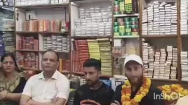 कोतमा: पहलगाम आतंकी हमले में 11 लोगों की जान बचाने वाले युवक के कोतमा पहुंचने पर हुआ स्वागत