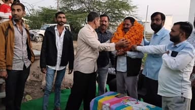 हुरड़ा: हुरडा प्रधान राठौड़ के भाजपा में शामिल होने पर राजपूत समाज ने किया स्वागत