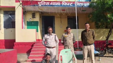 बिजावर: थाना पिपट पुलिस ने अवैध हथियार के साथ एक आरोपी को किया गिरफ्तार